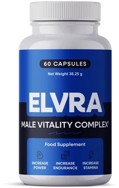 Elvra Male Vitality Complex Dose mit 60 Kapseln